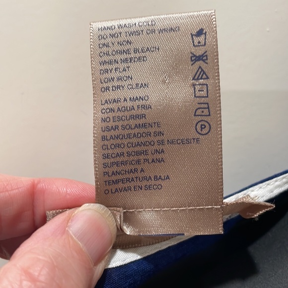 C&T BEACH BLUE TIE DYE BEACH COVER UP WITH CORAL FRINGE. SMALL - Picture 5 of 5